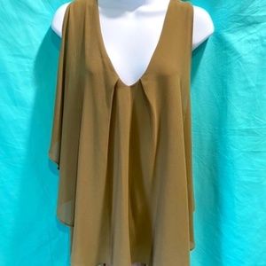 Venice Olive Green Sleeveless Top